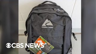 FBI releases photos of backpack worn by suspect in Nancy Guthrie case