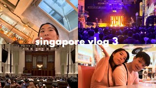 Singapore Vlog | Israeli Restaurant, Organ Pipe Concert, USS Halloween Horror Night, W Hotel