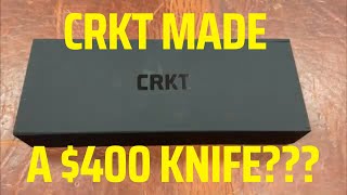 Is CRKT INSANE for this Knife…Or Am I???  Unboxing the CRKT Pursue