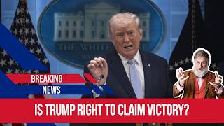 Is trump right to claim victory