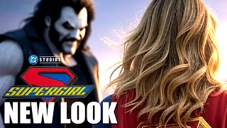 NEW Look at LOBO Fighting & SUPERGIRL Flying! | DC