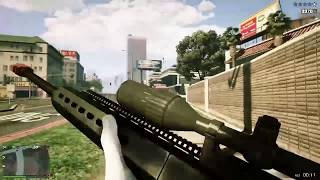GTA 5 Online XX-BOSSMAN-_-XX freemode#13-Killing NooBs in the streets of los-santos