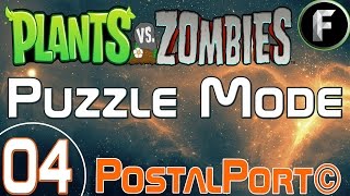 Plants Vs Zombies - Puzzle Mode - Chain Reaction - PostalPort© - #04