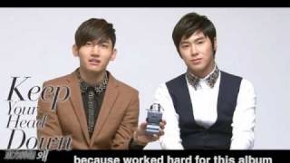 TVXQ!(東方神起) _ Interview _ '왜(Keep Your Head Down)' NEW ALBUM _ subtitled in English