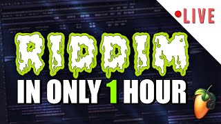🔴*LIVE* MAKING A RIDDIM TRACK IN 1 HOUR
