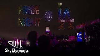 LA Pride 2024 Drone Show | Sky Elements Drone Shows