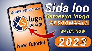 Sida loo sameeyo logo pixellab afsoomaali 2023 || professional logo design in pixellab