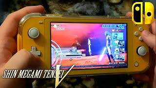 Shin Megami Tensei V Nintendo Switch Lite Gameplay