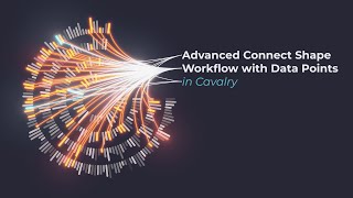 Advanced Connect Shape Workflow with Data Points in Cavalry - FUI Design