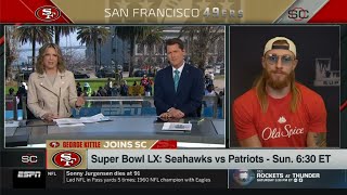 Drake Maye will prove his dual-threat skills! - George Kittle on how Patriots can oust Sam, Seahawks
