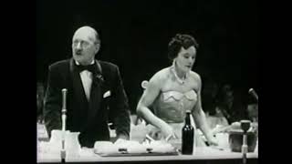 Fanny Cradock, "Bon Viveur" at the Royal Albert Hall (1956)
