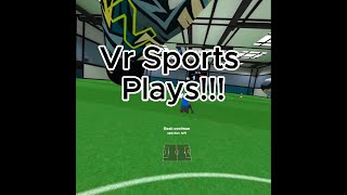 Vr Sports Plays!!!