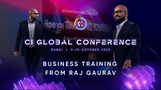 Do you live in the now, or the then? Raj Gaurav revved up the crowd at the C1 Global Conference