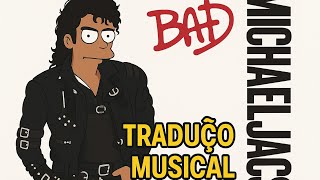 BAD Michael Jackson (Tradução animada)#animação #memes #michaeljackson #viralvideo #simpsons #anime