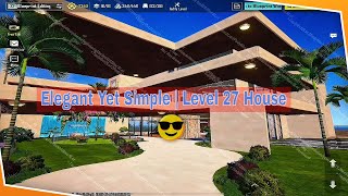 Level 27 House with Common Resources! 😲✨ PUBG HOME