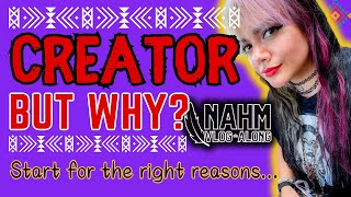 Why Become A Content Creator? | Native American Heritage Month NAHM Vlog Along Ep. 11