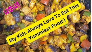 Chicken & Kebab Curry - BBQ Flavor Curry - My Family's Favorite Food