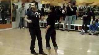 Diego Sanchez and Mayumi: Intermediate 2 salsa :: 3/19/08