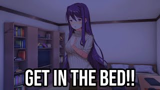 Yuri Heavily Flirts With MC!!! (DDLC MOD Normal Visual Novel Yuri's Route V.1.875) Part 2