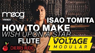 How to make Isao Tomita Whistle lead in moog system  (voltage modular)