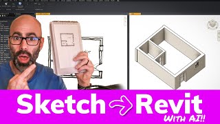 AI in Architecture: 2D to 3D Revit Model in Seconds