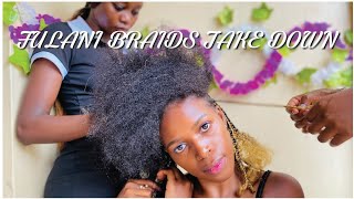 Fulani Braids Removal | 1 Month of Glam, Tears & Transformation | Shivan Kay