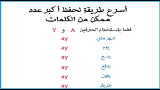 أعدك أنك ستتعلم كلمات انجليزية جديدة بطريقة رهيبة في ثلاث دقائق