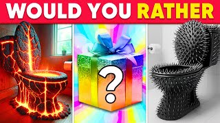 Would You Rather...? MYSTERY Gift Edition 🎁⚠️😨 HARDEST Choices Ever!