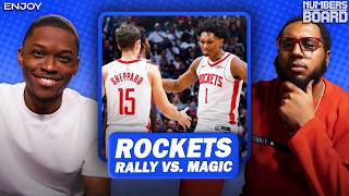 Houston Rockets get one of their biggest wins over Orlando Magic | Numbers on the Board | NBA on NBC