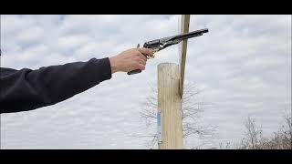 First shots from my Pietta replica Colt 1860 Army