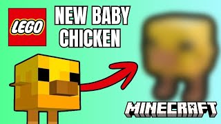 I Built the NEW Minecraft Baby Chicken in LEGO