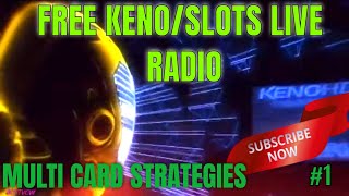 PATTERN #1 - LIVE KENO RADIO ' WATCH & LEARN KENO PATTERNS' STRATEGIES' n More
