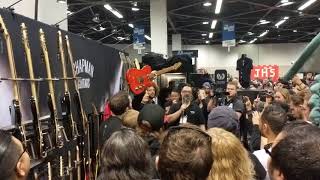 Chapman British Standard Line Unveiling at Chapman Guitar Booth Namm 2018