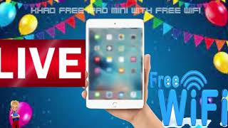 Khad FREE Ipad Mini with FREE WIFI sweepstakes giveaway 2022