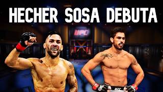 Hecher Sosa PROMETE un KO a Luan Lacerda en su DEBUT en la UFC