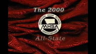 2000 Montana All State Choir, Orchestra, and Band