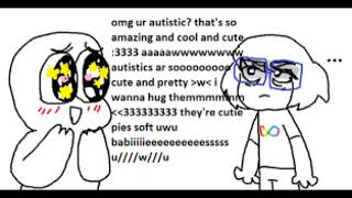 autism be kinda cute tho fr