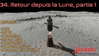 [FR] KSP || Ép 34 || Retour depuis la Lune, partie 1