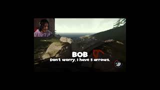 Bob being ⓤⓝⓣⓞⓤⓒⓗⓐⓑⓛⓔ in the forest