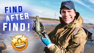 EPIC finds! Mudlarking our favourite creek!