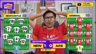 NEWCASTLE 1-2 ARSENAL I FAN BEST MOMENTS