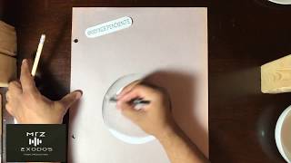 TUTORIAL, como dibujar una bola de cristal paso a paso / how to draw a crystal ball step by step