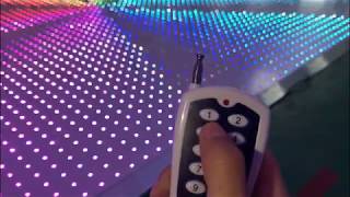 Easy Software IPad Control White Wireless Pixel Starlit Led Party Portable Dance Floor Light Hire