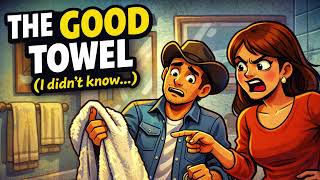 I Used The Good Towel - Funny Country Song   Click that CC button to follow the lyrics