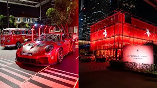 Porsche Raceborn Display & Hamilton’s Arrival to Ferrari F80 Launch - Pre-Singapore F1