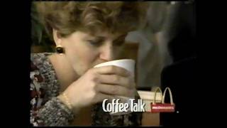 McDonald's - Coffee Talk (1993) TV Commercial