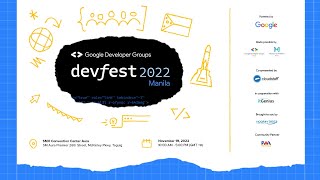 GDG Devfest Manila 2022 | Morning Session