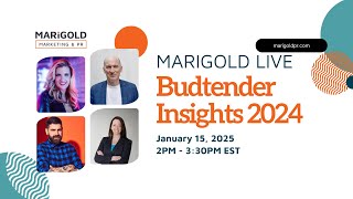 Marigold Live: Budtender Insights January 2025