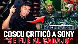 COSCU CRITICIZED SONY after the BATTLE with CHILI PARKER and the MALDONADO FLAG!