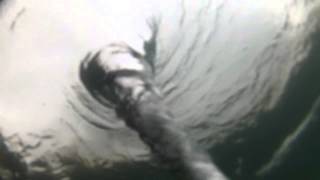 Amazing Ocean Whirlpool! (shot from under water)